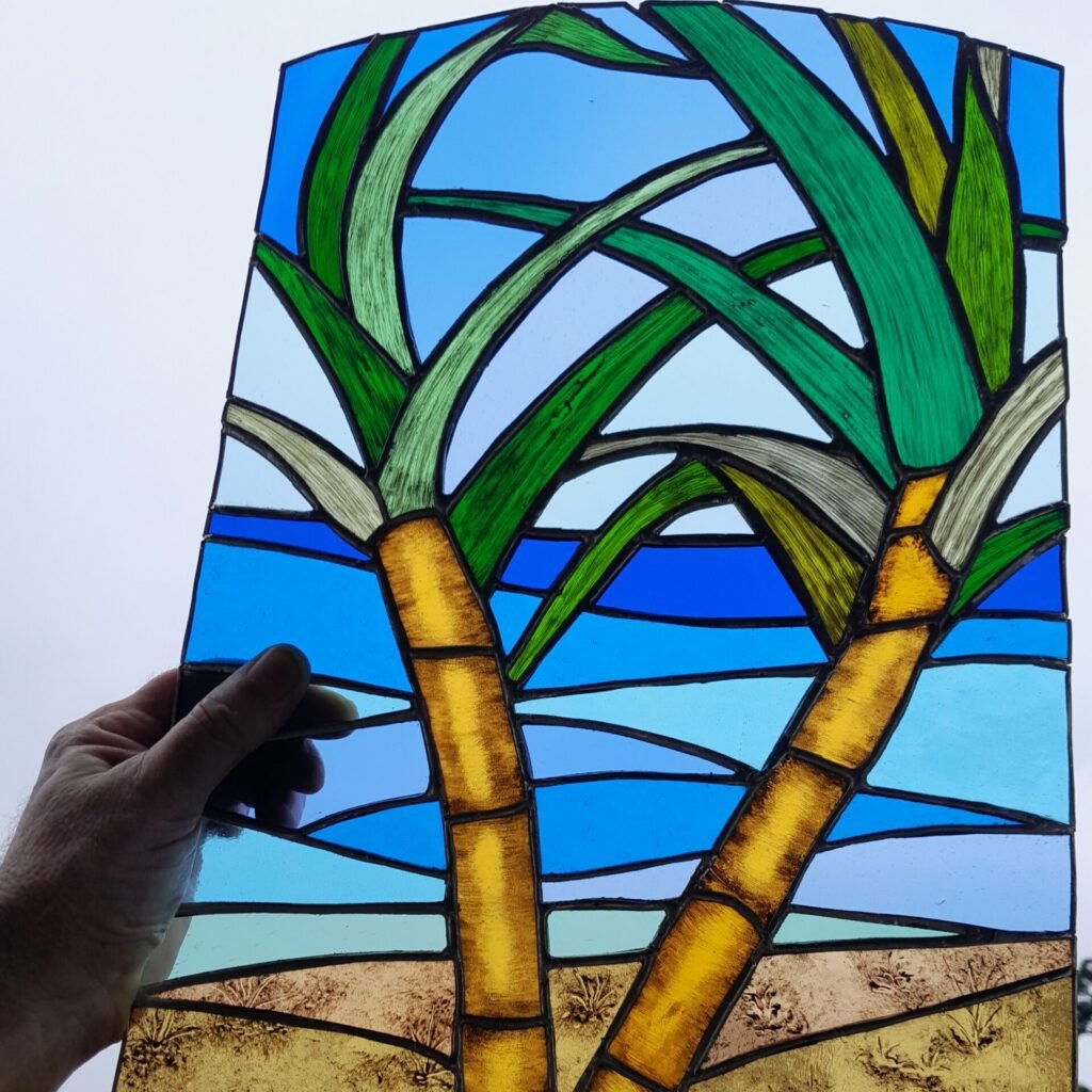 L'Atelier Vitrail Martinique 13 Vitrail soudé