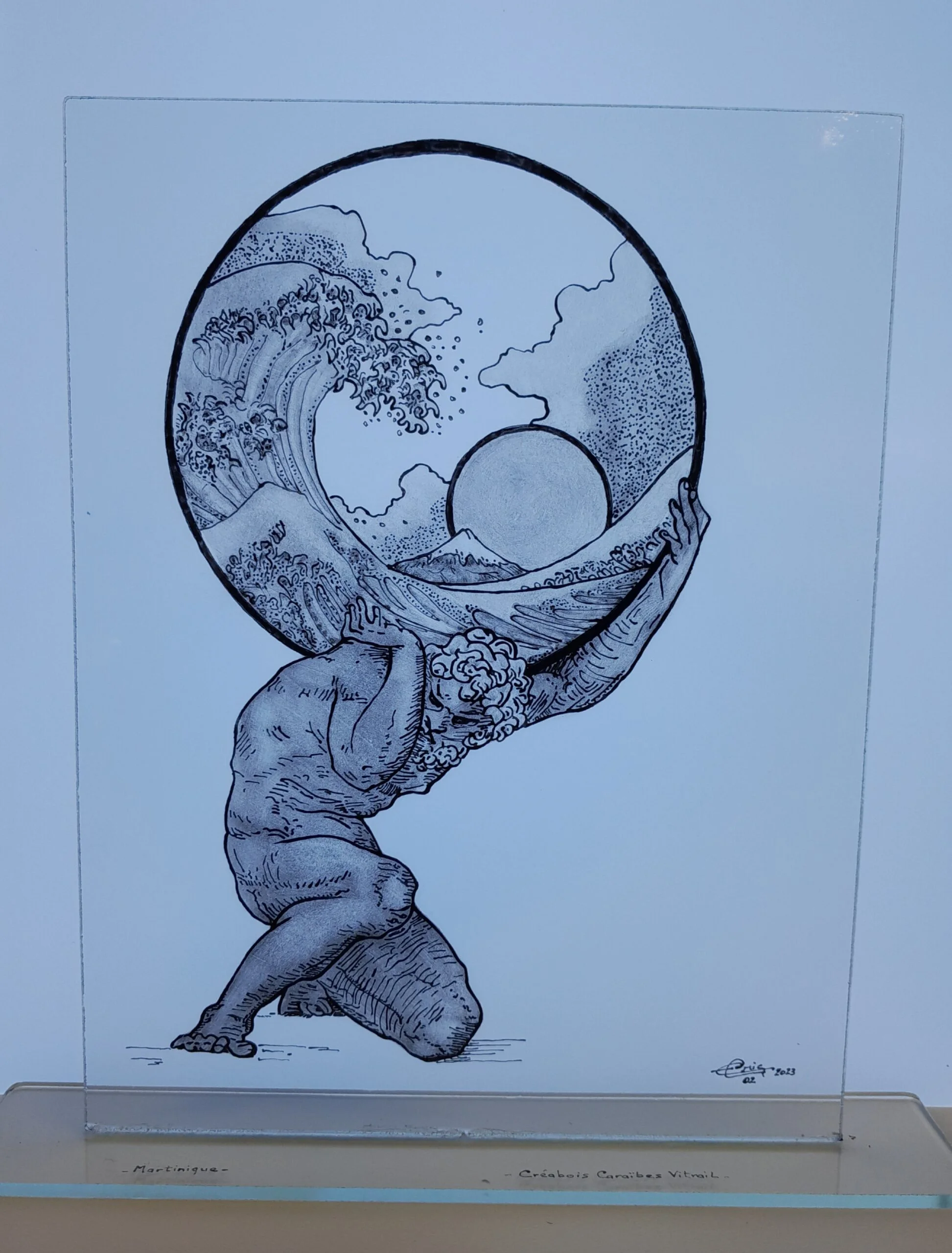 ATLAS ET LA VAGUE