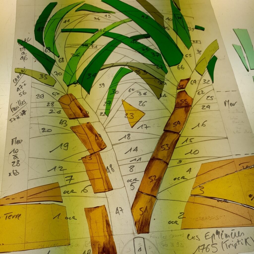 L'Atelier Vitrail Martinique 8 Coupe des verres