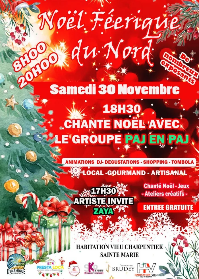 Noël féerique – Marigot samedi 30 novembre
